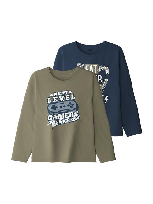 NAME IT Shirts 'NKMVICTOR'  navy / khaki