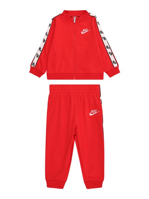 Nike Sportswear Joggingdragt  rød / sort / hvid