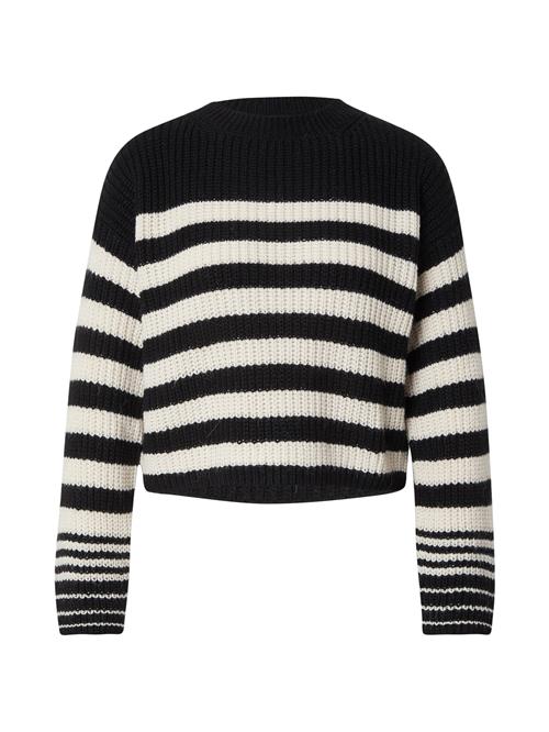 Herrlicher Pullover 'Tiena'  sort / naturhvid