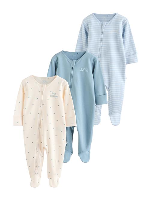 Next Nattøj  creme / himmelblå / lyseblå / offwhite