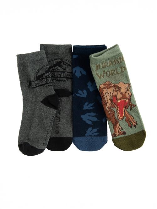 Cool Club Sokker  mørkeblå / lysebrun / grå / lysegrøn