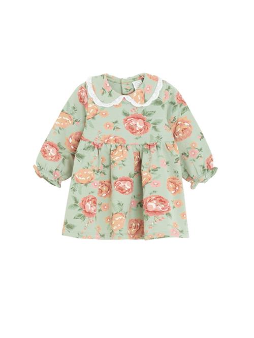 Cool Club Kjole  mint / laks / lyseorange / hvid