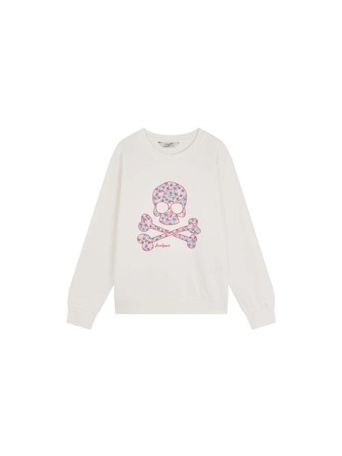 Scalpers Sweatshirt  lyseblå / pink / offwhite