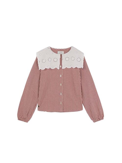 Scalpers Bluse 'Vichy'  rød / hvid