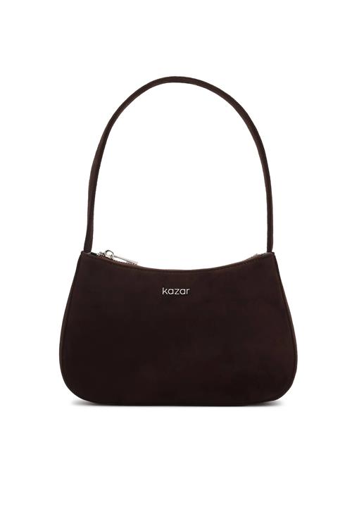 Kazar Skuldertaske  mørkebrun