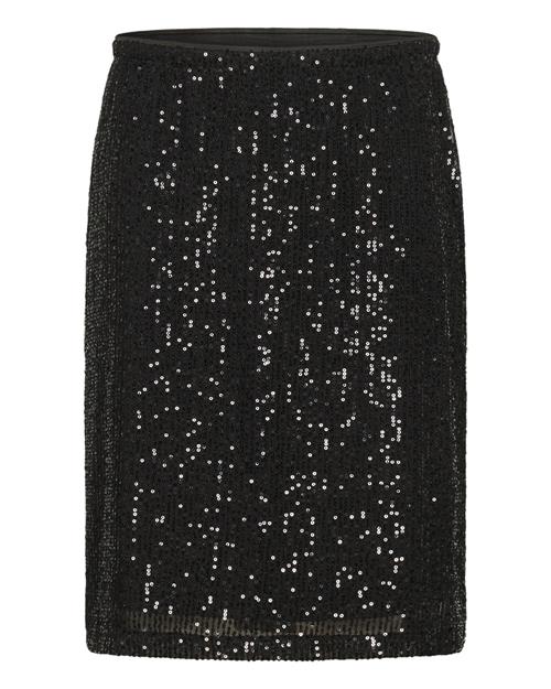 Kaffe Nederdel  sort / hvid