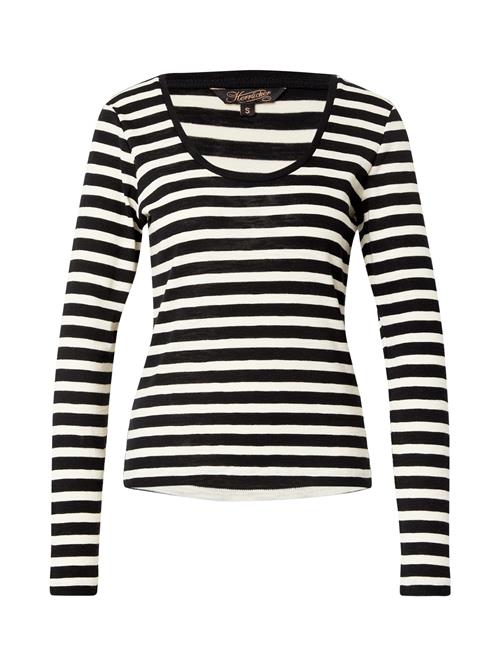 Herrlicher Shirts 'Kallie'  sort / hvid