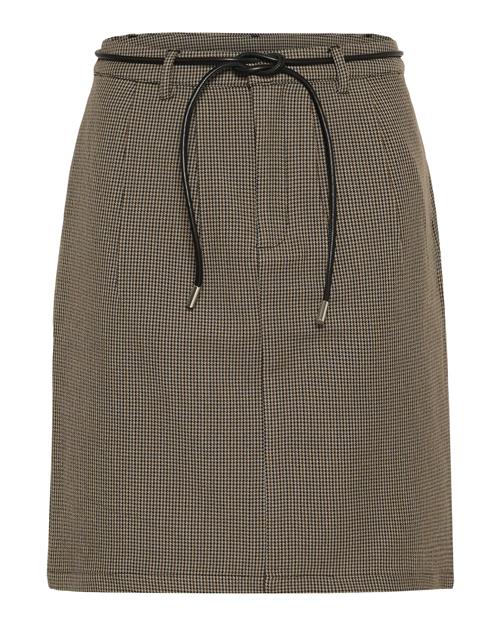 Kaffe Nederdel 'KAelyah'  mørkebeige / sort