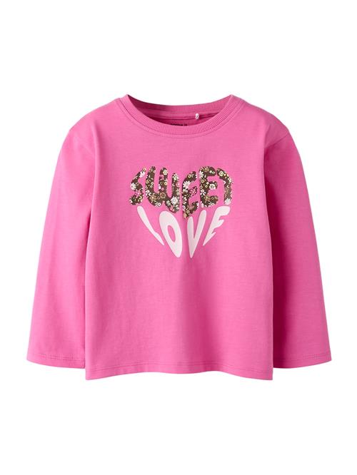 NAME IT Bluser & t-shirts 'NMFNILINEA'  brun / khaki / eosin / hvid