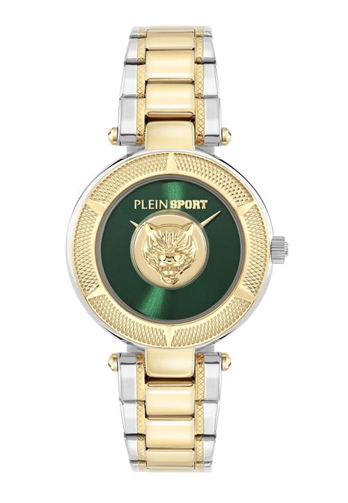 Plein Sport Analogt ur 'OPIUM'  guld / grøn / sølv