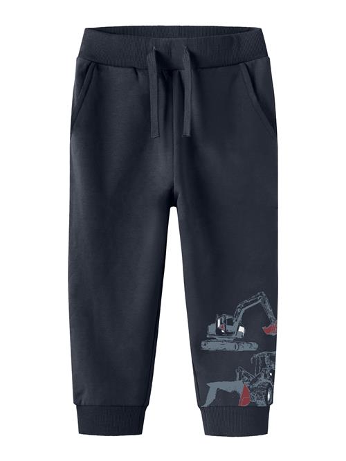 NAME IT Bukser 'NMMStorm'  navy / dueblå / rød
