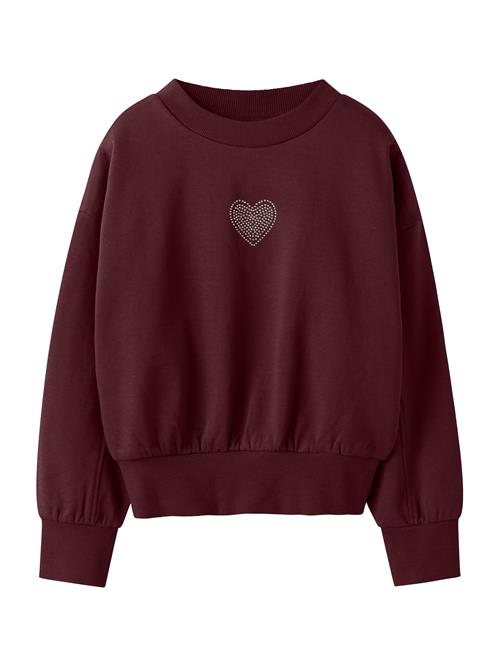 NAME IT Sweatshirt 'NKFSHANDIE'  burgunder