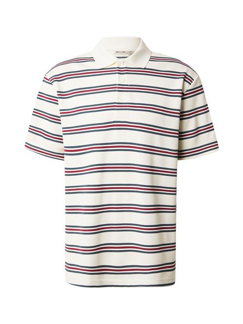 Only & Sons Bluser & t-shirts 'ONSJACK'  lysebeige / mørkegrå / vinrød