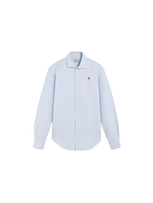 Scalpers Skjorte 'Oxford Peach'  lyseblå