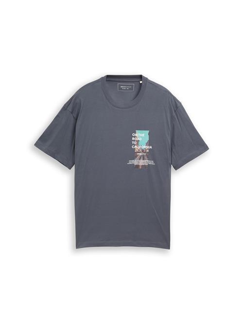 TOM TAILOR DENIM Bluser & t-shirts  camel / turkis / grafit / hvid