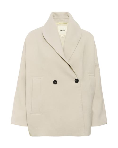 SOAKED IN LUXURY Overgangsjakke 'SLRubie'  lysebeige