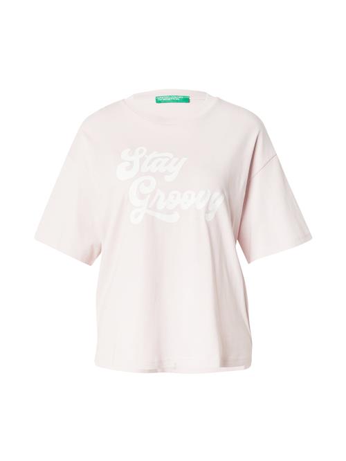 UNITED COLORS OF BENETTON Shirts  pastelpink / hvid