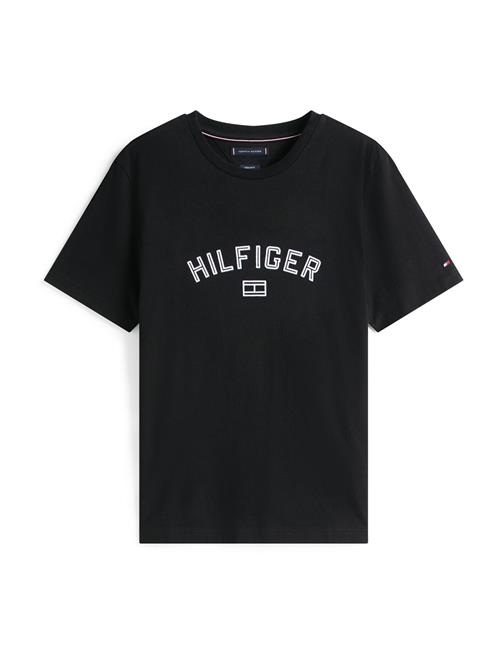 TOMMY HILFIGER Bluser & t-shirts  sort / hvid