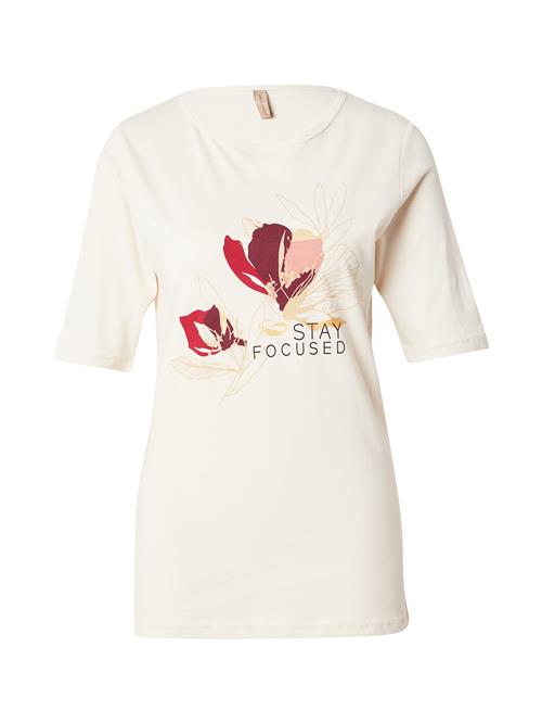 Soyaconcept Shirts 'DERBY 57'  lysebeige / rød / vinrød / sort