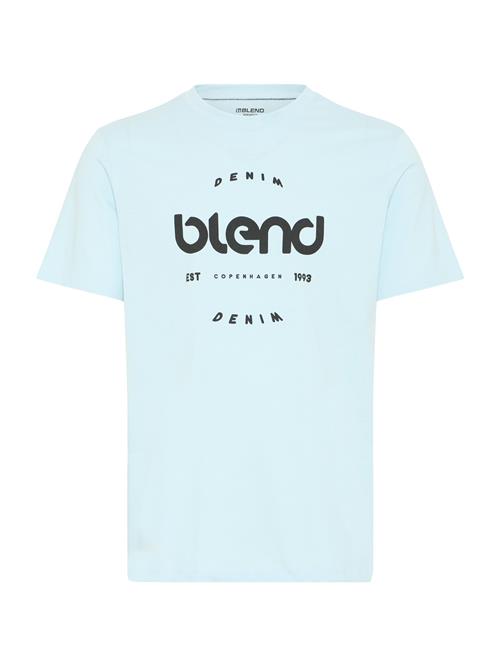 BLEND Bluser & t-shirts 'BHKAMDEN'  lyseblå / sort