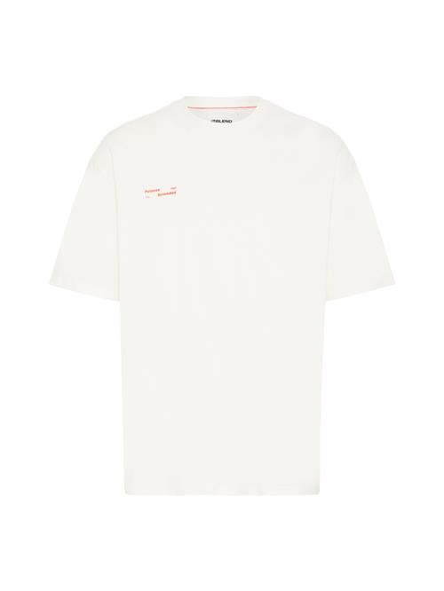 BLEND Bluser & t-shirts 'BHKODEY'  mørkeorange / sort / hvid
