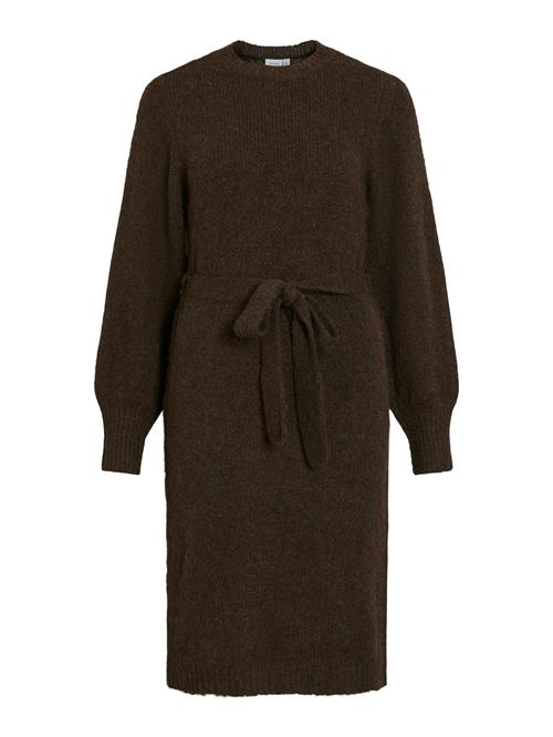 VILA Strikkjole 'LAMPE'  mørkebrun