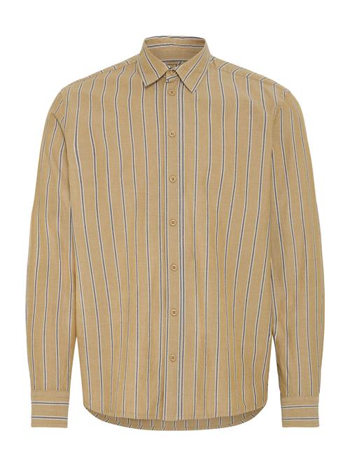 BLEND Skjorte 'BHDAVENSHIRT'  blå / oliven / hvid