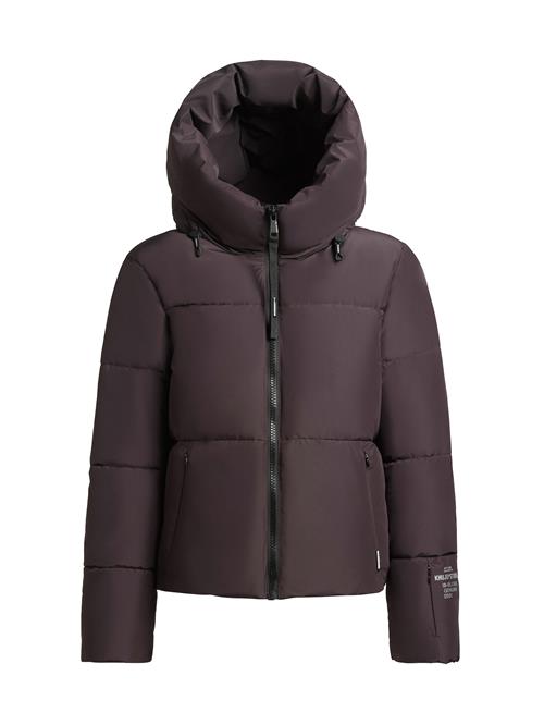khujo Vinterjakke 'Audrey Matt'  mørkelilla