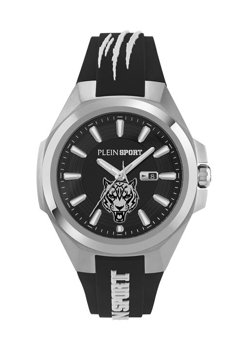 Plein Sport Analogt ur 'Tigermaster'  sort / sølv