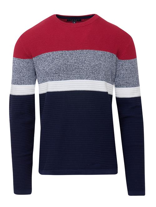 KOROSHI Pullover  navy / grå-meleret / rød / hvid