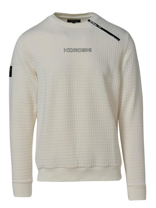 KOROSHI Pullover  sort / offwhite