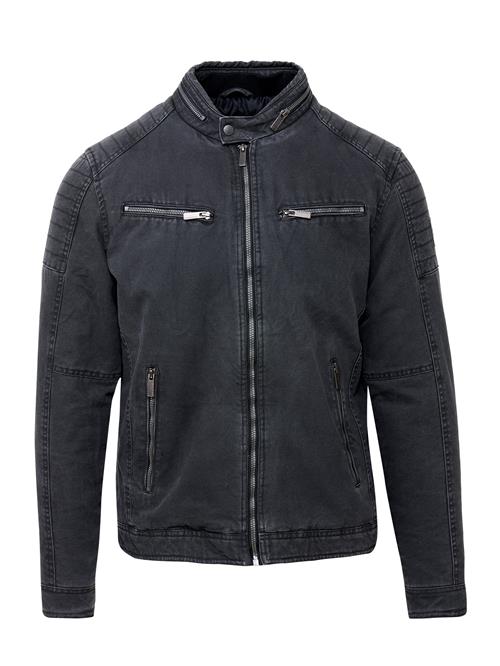 KOROSHI Overgangsjakke  black denim
