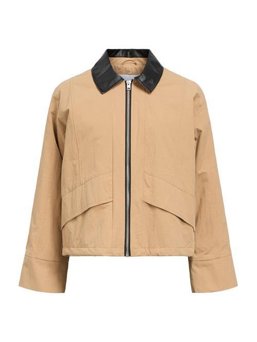 OBJECT Overgangsjakke 'OBJBENEDICT'  beige / sort