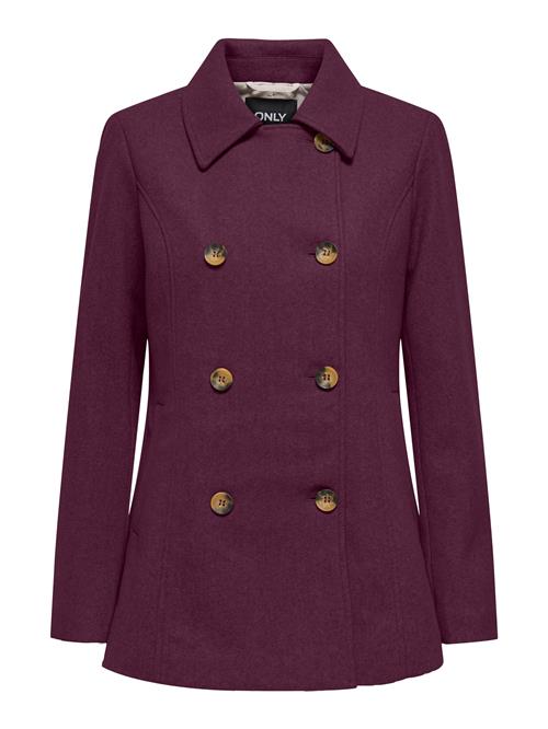 ONLY Overgangsfrakke 'Blake'  brombær