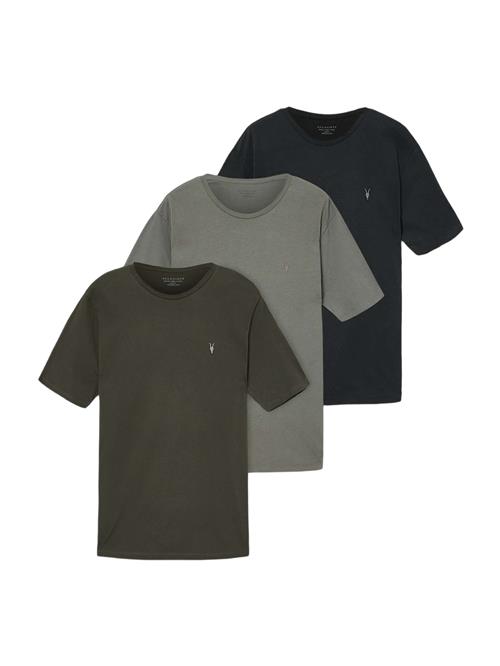 AllSaints Bluser & t-shirts 'BRACE'  khaki / oliven / sort