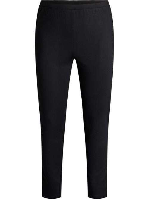 Zizzi Leggings 'Mwinola'  sort / sølv