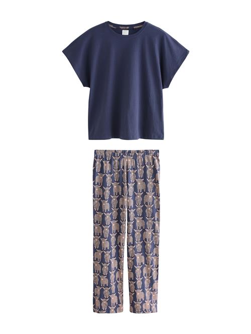 Next Pyjamas  beige / navy