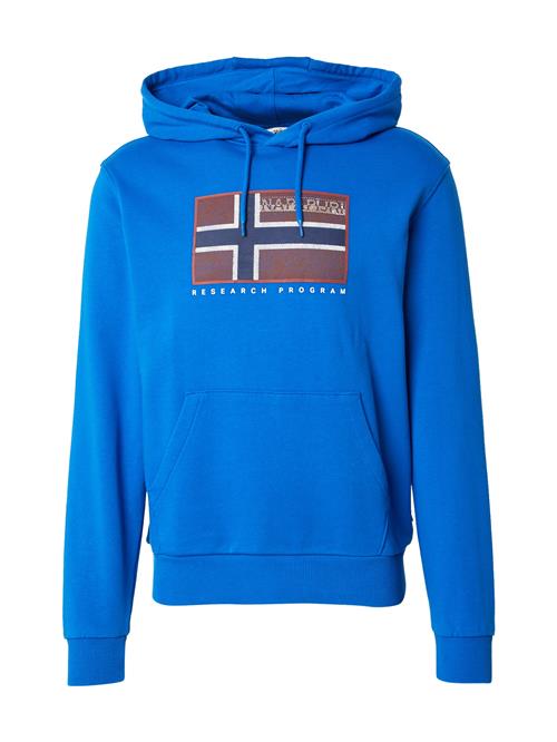NAPAPIJRI Sweatshirt 'BEMILES'  turkis / cranberry / hvid