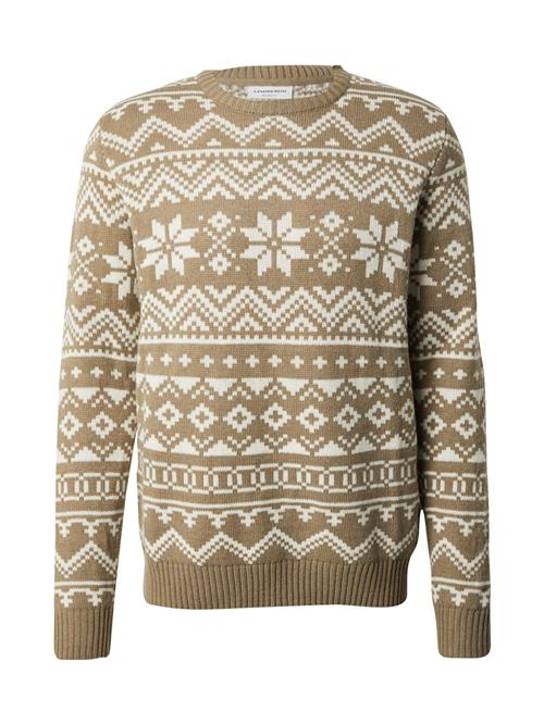 Lindbergh Pullover  taupe / hvid