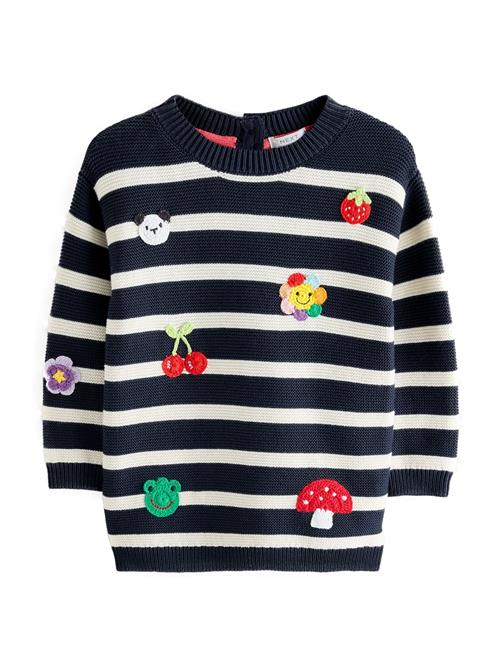 Next Kjole  navy / gul / grøn / rød / hvid