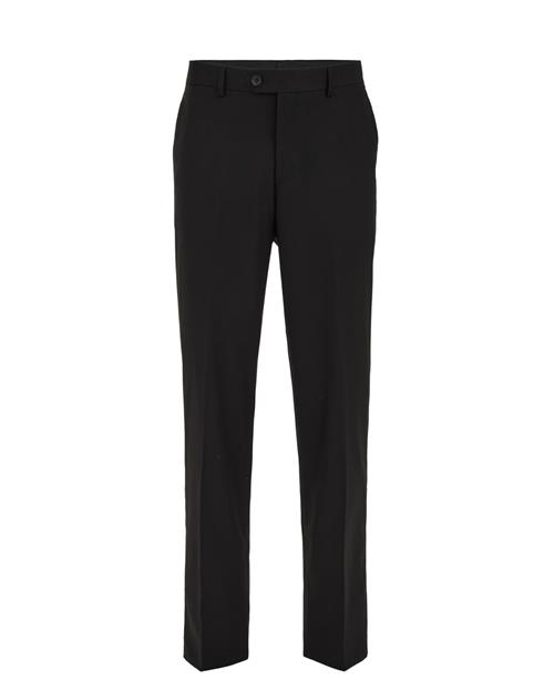 WE Fashion Bukser med fals  sort