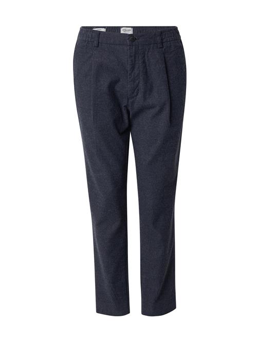 JACK & JONES Bukser med lægfolder 'JPSTAce Ceaser'  navy