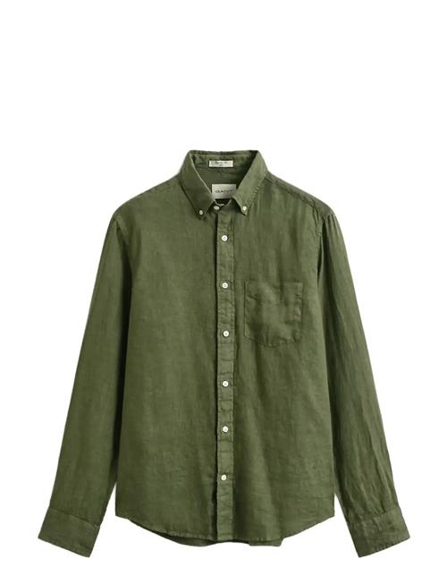 GANT | Reg Gmnt Dyed Linen Shirt | XL