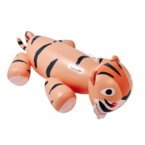 SUNNYLiFE Kids Ride-On Float Tino The Tiger Orange-One Size  Orange.  One Size 6 Y+ unisex