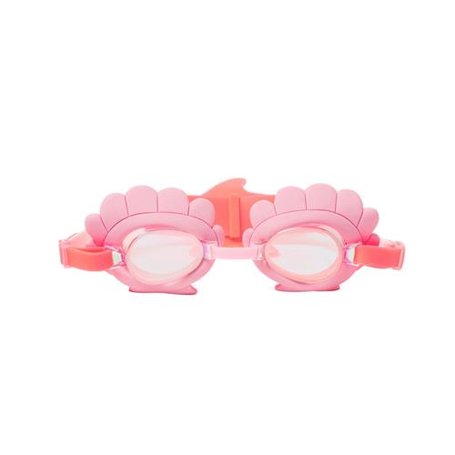 SUNNYLiFE Kids Swim Goggles Melody the Mermaid Neon Strawberry Neon Strawberry-One Size  Rød  One Size  unisex
