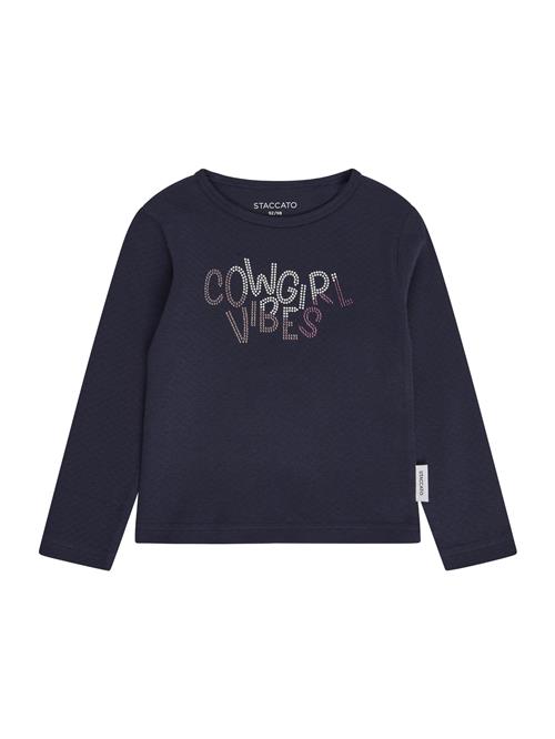 STACCATO Bluser & t-shirts  mørkeblå / pink / sølv