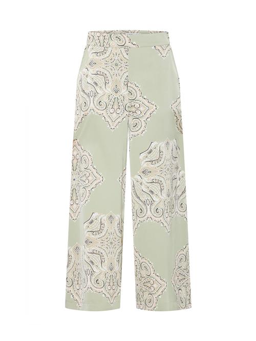 b.young Bukser 'BYJANNIKE'  beige / ecru / pastelgrøn / sort