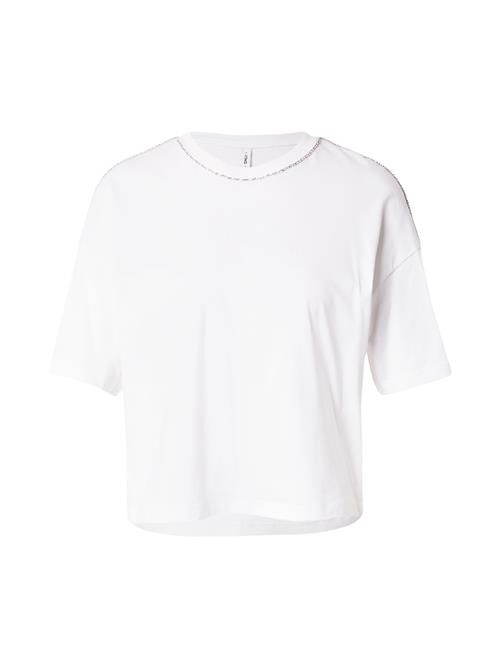 ONLY Shirts 'ONLCHERI'  sølv / hvid