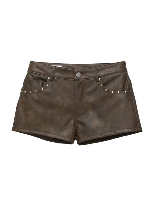 Pull&Bear Bukser  mørkebrun