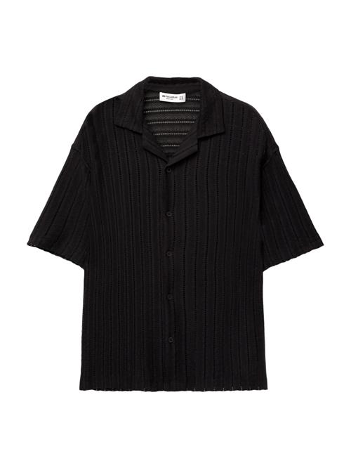 Pull&Bear Skjorte  sort